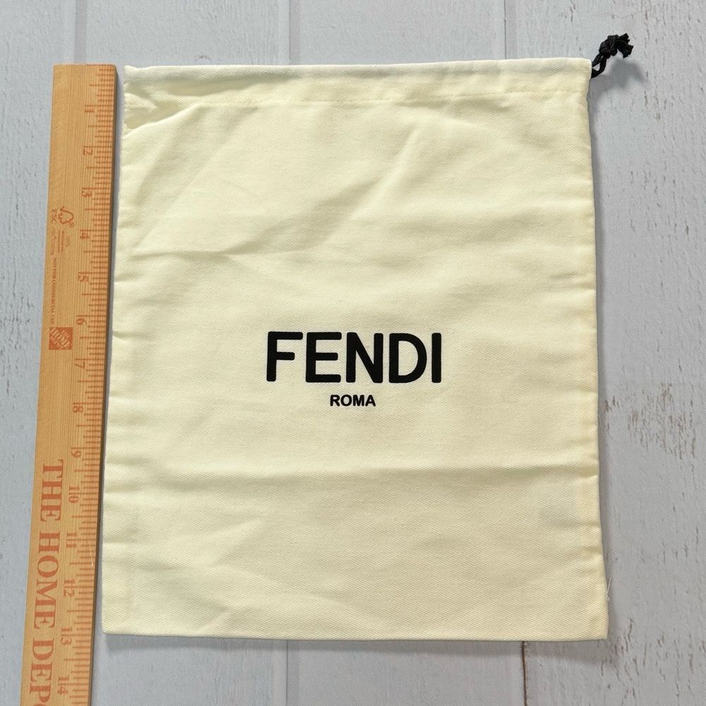 10.5” x 13” FENDI Dustbag Dust Bag Storage ~ Travel ~ Shoe